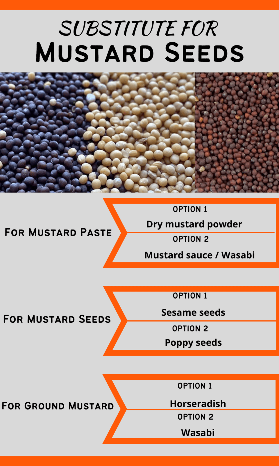 Substitute For Mustard seeds Spiceitupp