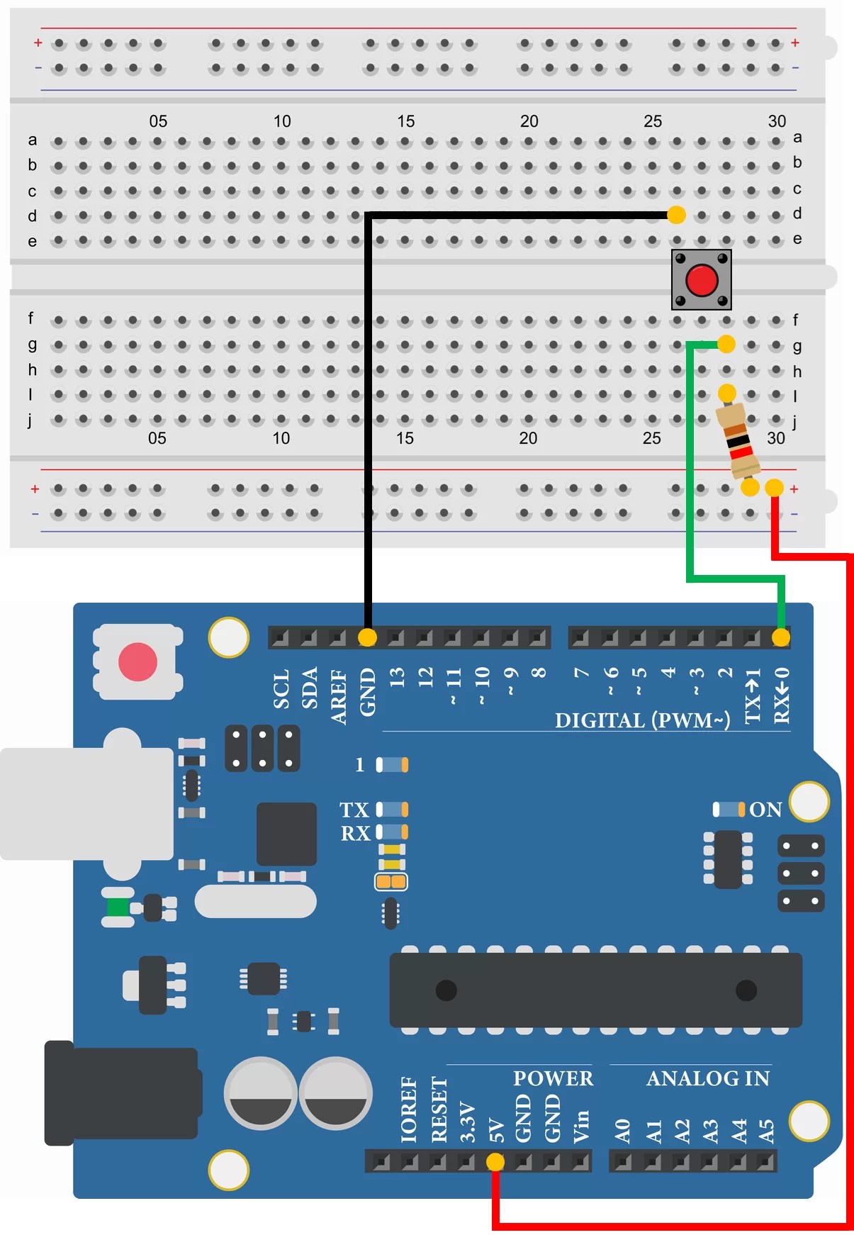 Arduinoスイッチの使い方 Spiceman