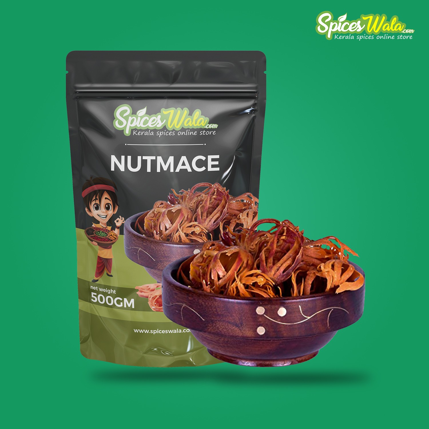 Nutmeg Flower Nut Mace Spices Wala Kerala Spices Online