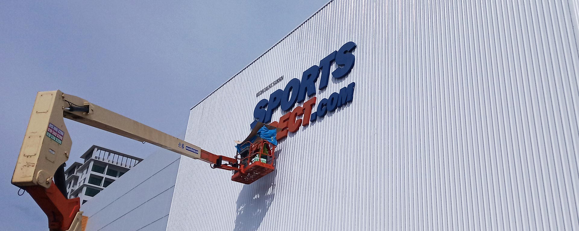 Signboard Cleaning And Maintenance Spick n Span