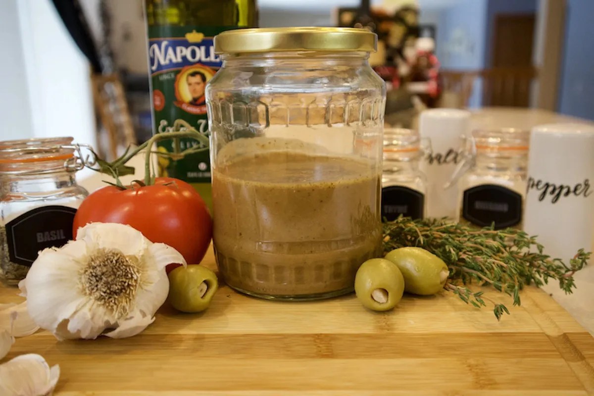 Italian Balsamic Vinaigrette Recipe Spicy Saucy Vegan