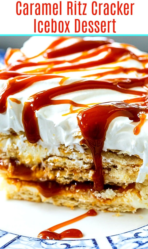 Caramel Ritz Cracker Icebox Dessert Spicy Southern Kitchen