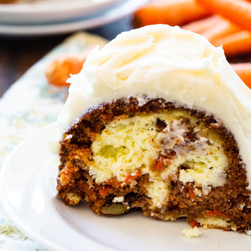 Cream Cheese Filled Carrot Cake Spicy Southern Kitchen