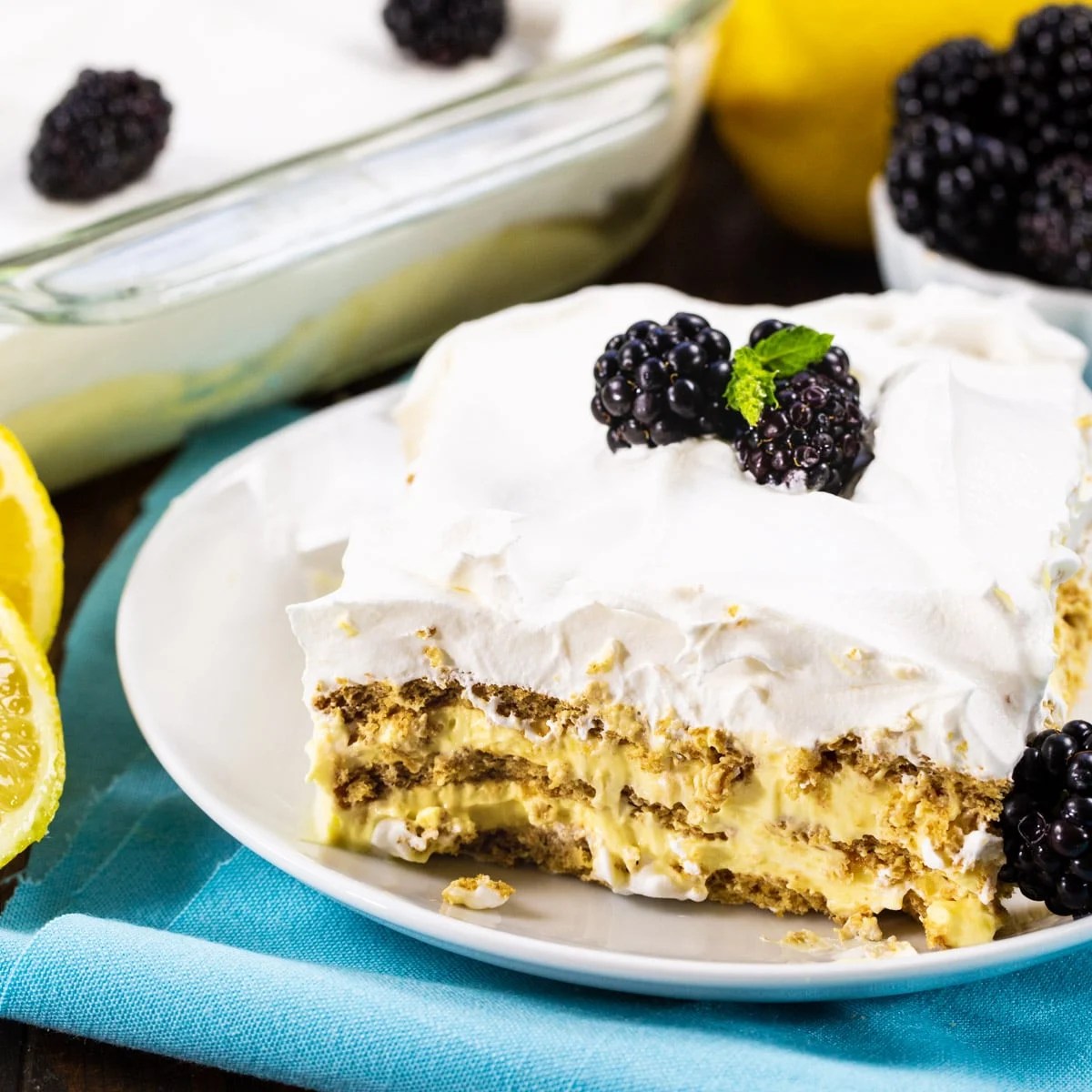Lemon Icebox Cake Recipe Spicy Southern Kitchen