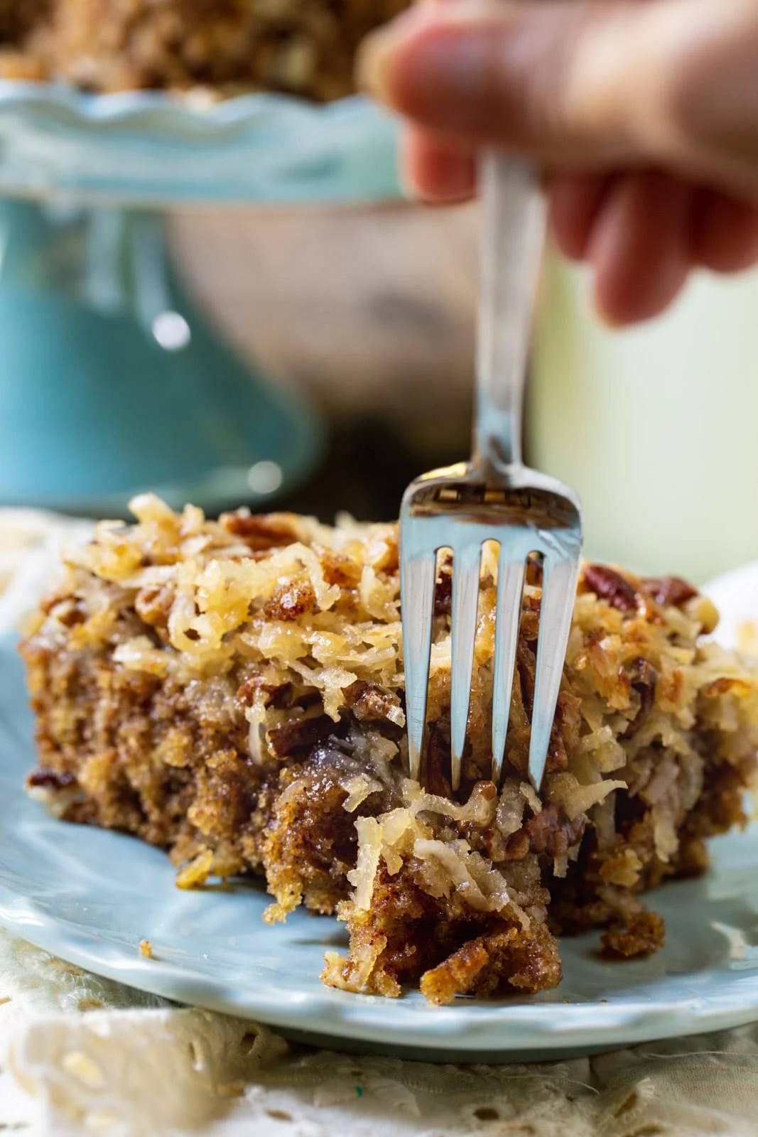 OldFashioned Oatmeal Cake Spicy Southern Kitchen