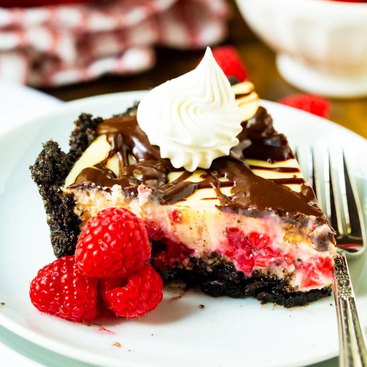Raspberry Cream Cheese Pie Spicy Southern Kitchen
