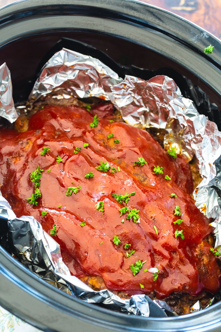 Crockpot Meatloaf Recipe Spicy Southern Kitchen