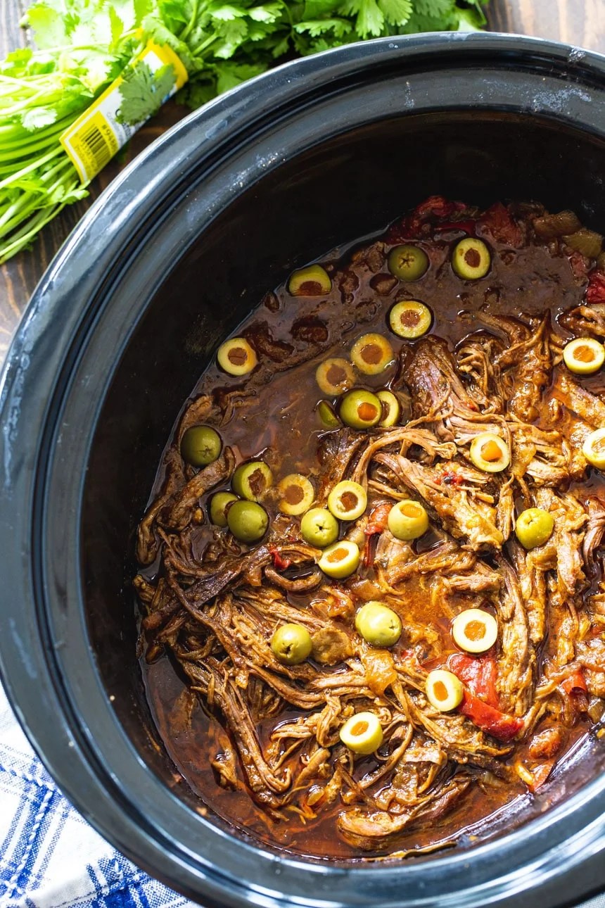 Slow Cooker Ropa Vieja Spicy Southern Kitchen