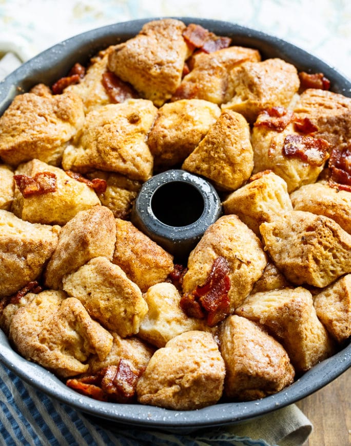 Bacon Maple Monkey Bread Spicy Southern Kitchen