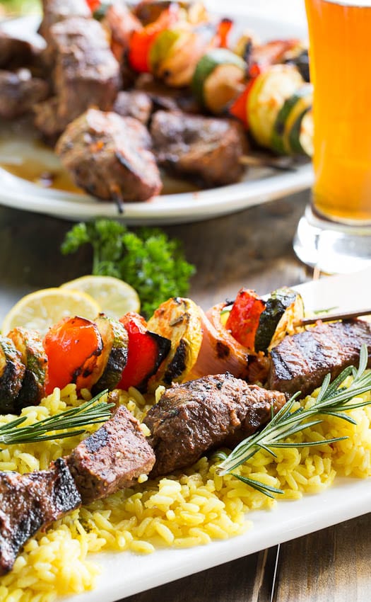 Grilled Beef Kabobs Recipe Spicy Southern Kitchen