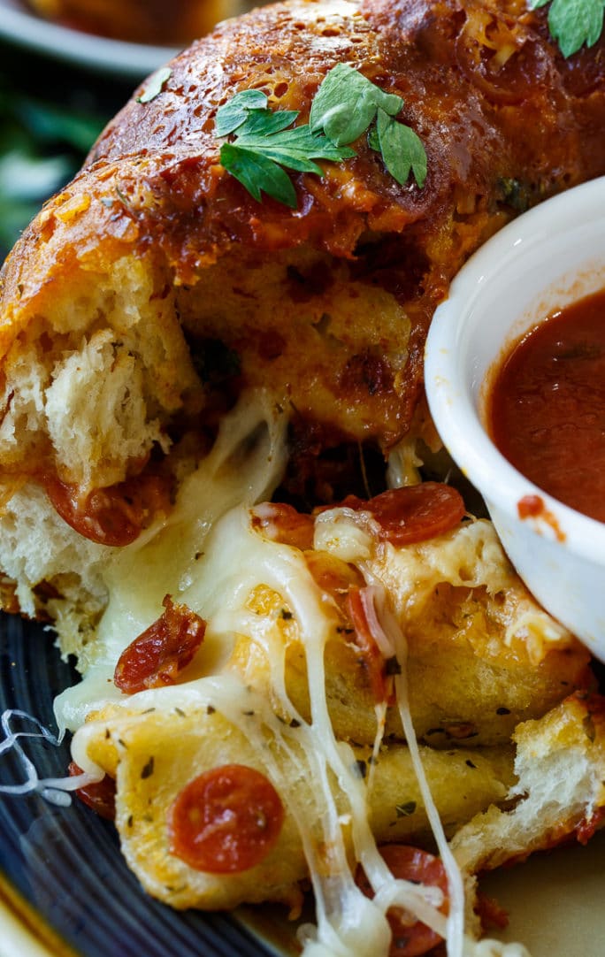 Pizza Monkey Bread Spicy Southern Kitchen