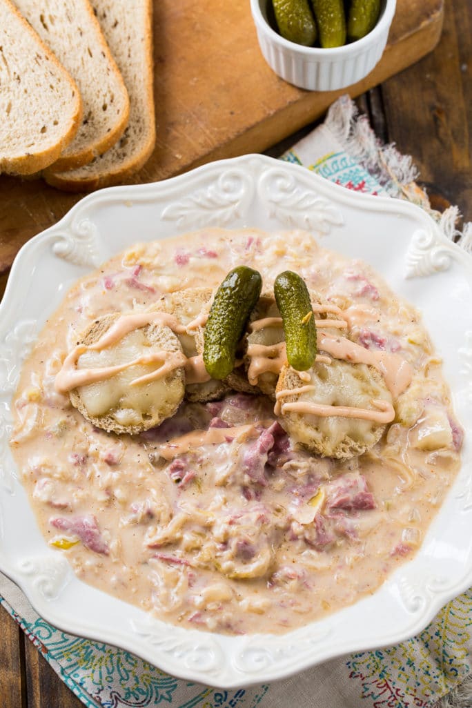 Reuben Soup Spicy Southern Kitchen