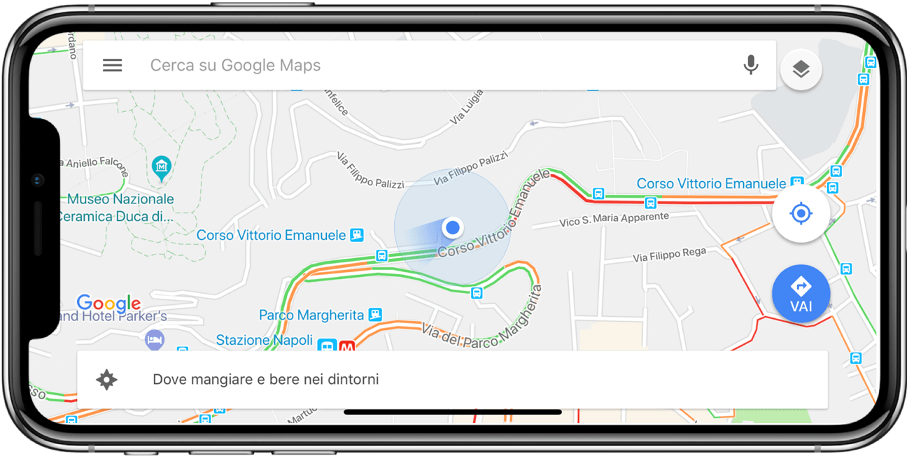 Google Maps Landscape Mode Google Maps &egrave; finalmente compatibile con iPhone X SPIDERMAC