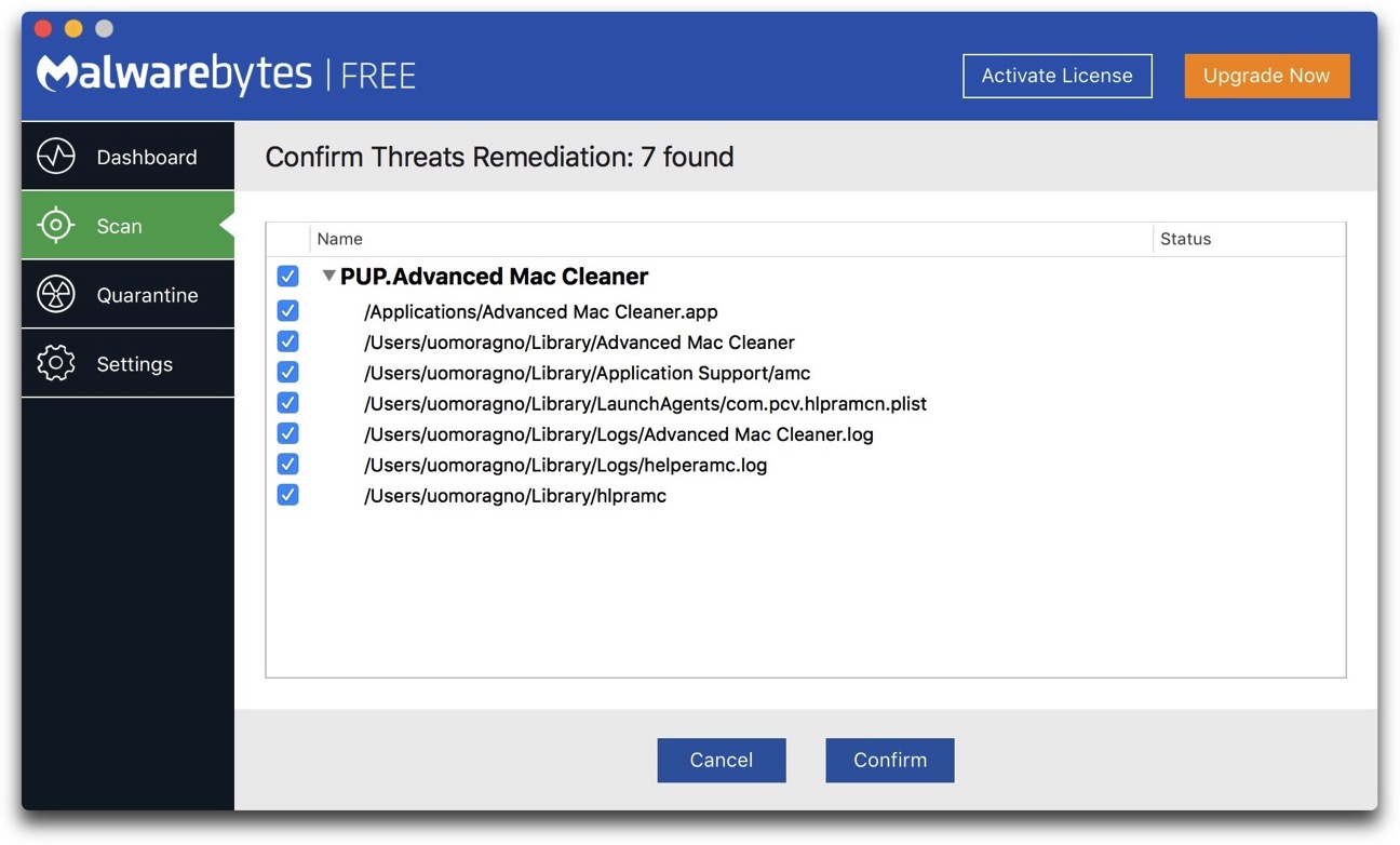 Advanced Mac Cleaner è un adware, come rimuoverlo dal Mac in 2 click