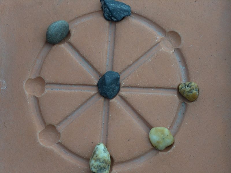 Radmühle, Spiel, Anleitung und Bewertung auf Alle Brettspiele bei spielen.de