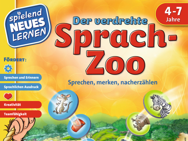 Der verdrehte SprachZoo, Spiel, Anleitung und Bewertung auf Alle
