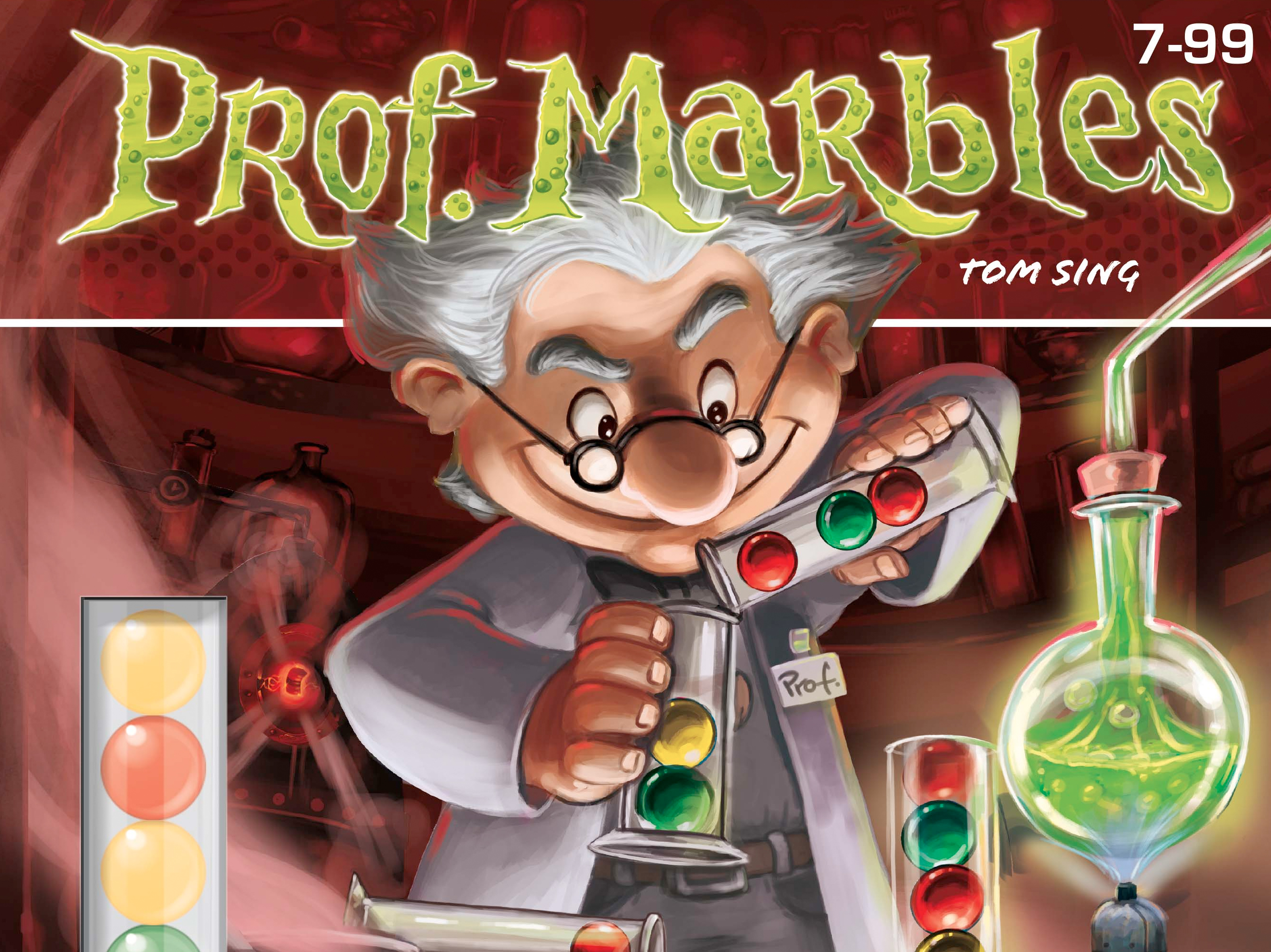 Prof. Marbles, Spiel, Anleitung und Bewertung auf Alle Brettspiele bei