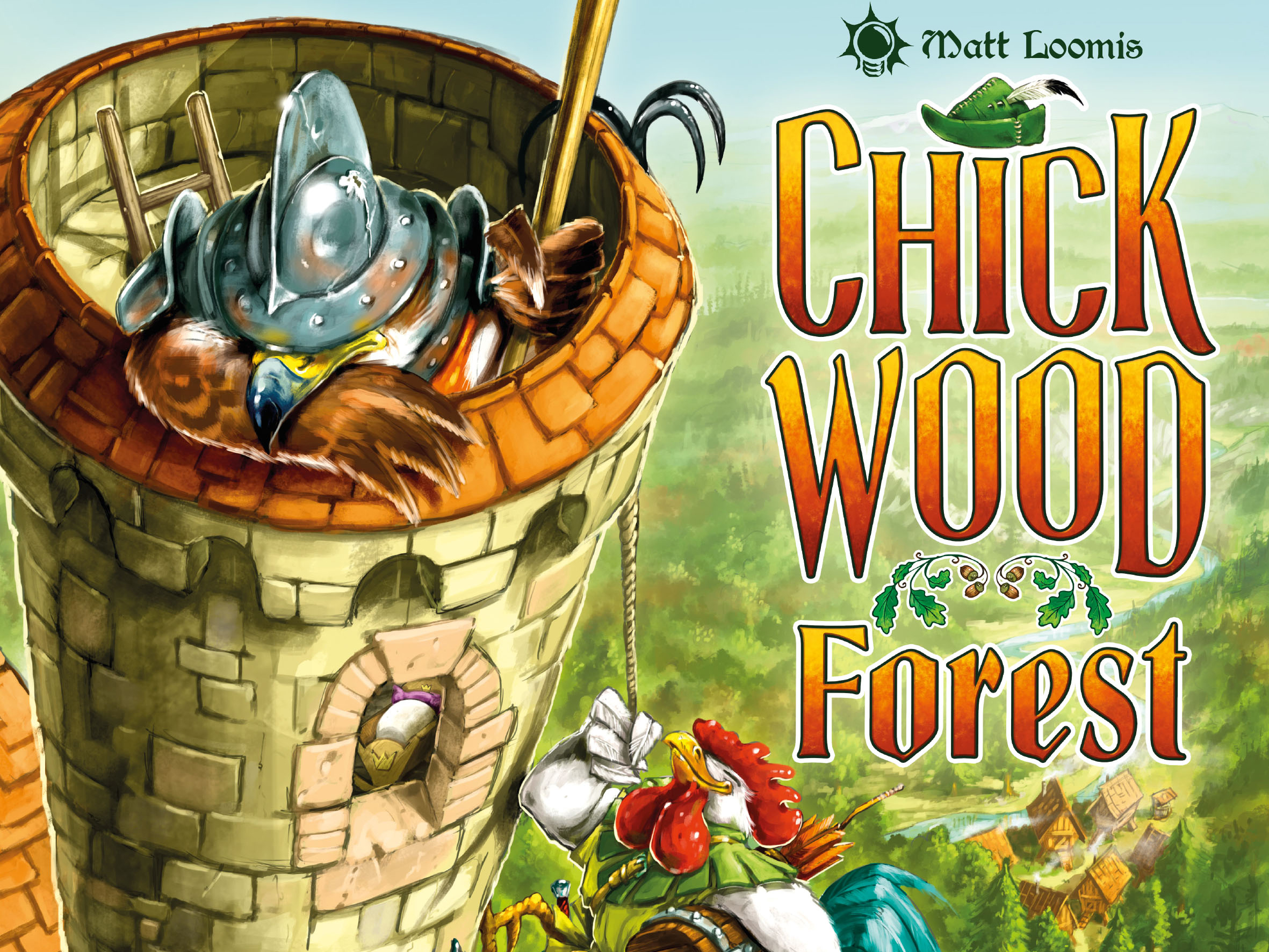 Chickwood Forest, Spiel, Anleitung und Bewertung auf Alle Brettspiele