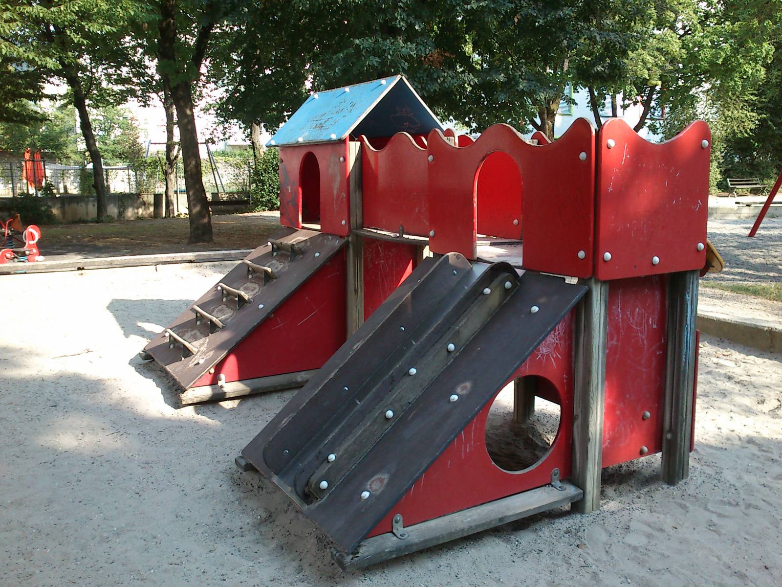 Spielplatz An der Tullaschule in Freiburg im Breisgau, Zähringen
