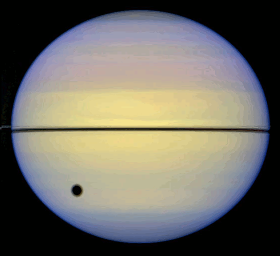 Images courtesy of (Saturn) Erich Karkoschka (University of Arizona