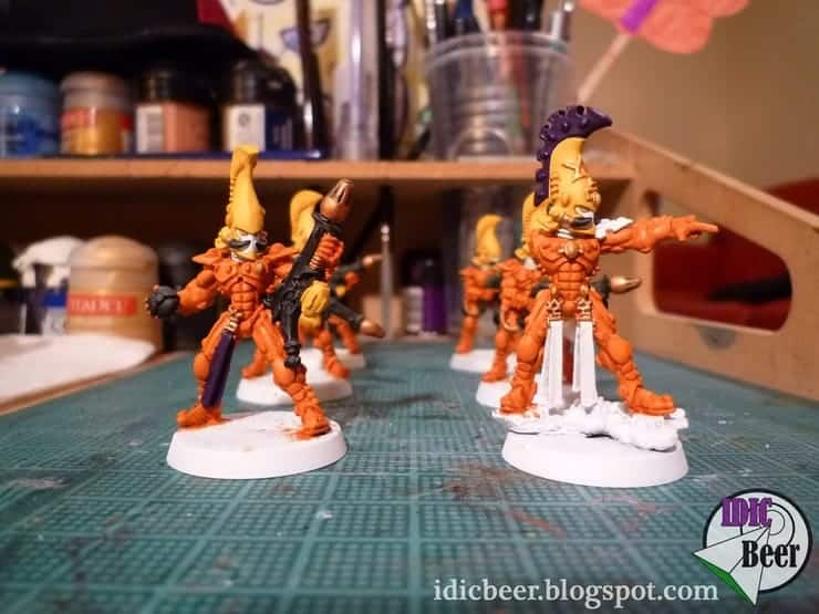 HowTo Painting Eldar Fire Dragons