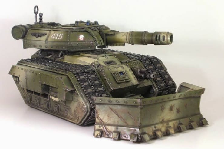 Abrams Pattern Leman Russ Conversion Corner Spikey Bits