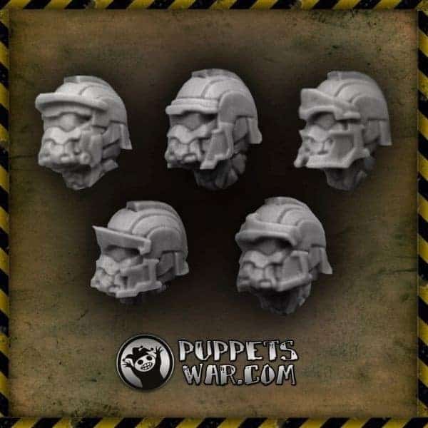 NEW BITS Puppets War “Space Marine” Helmets