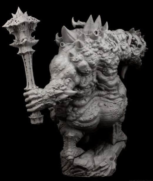 Creature Caster's Glutton The Biggest of Demons? Spikey Bits