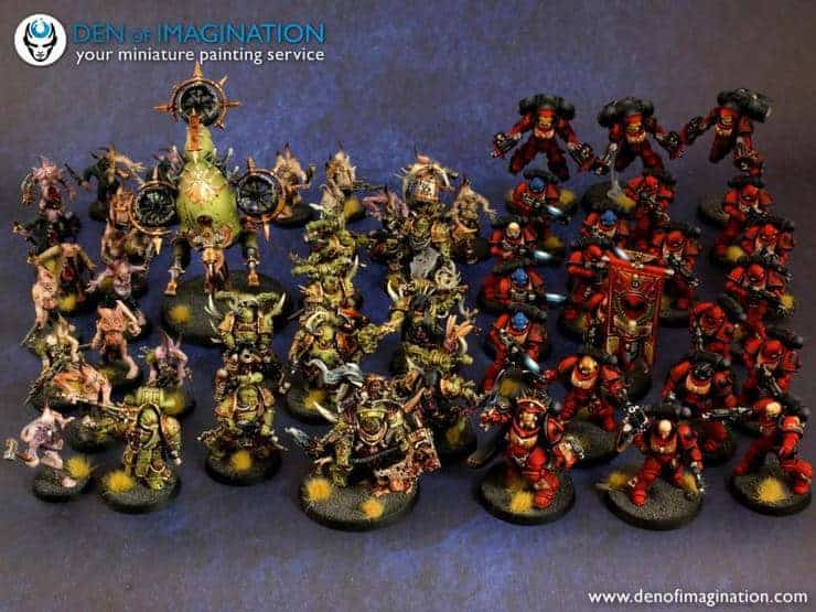 Dark Imperium ReImagined With Blood Angels Spikey Bits