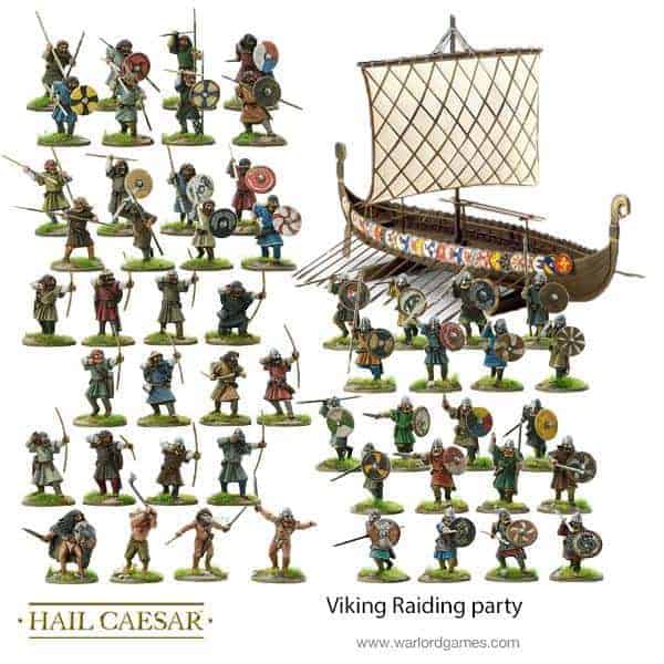 New Viking Raiding Party Warlord Games