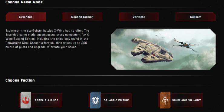XWing 2.0 Squad Builder Has Arrived From Hyperspace!