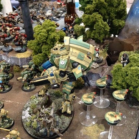Deploy Marker Lights Tau Armies on Parade