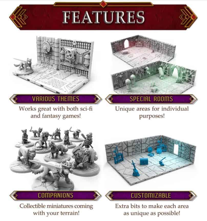 Final Hours For Dungeons & Lasers Kickstarter Spikey Bits