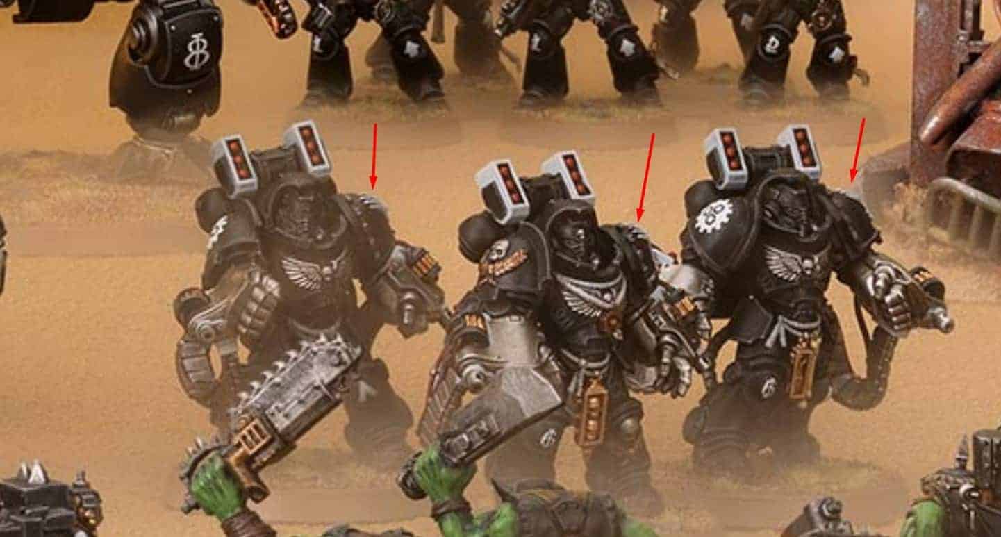 Rumoured Iron Hands Primaris upgrade pack + IRON HANDS + The Bolter and Chainsword