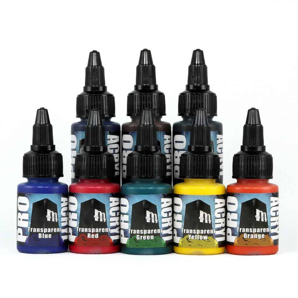 Level Up With These Pro Acrylic Transparent Paints