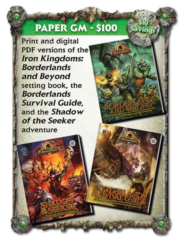 Iron Kingdoms Borderlands & Beyond Kickstarter