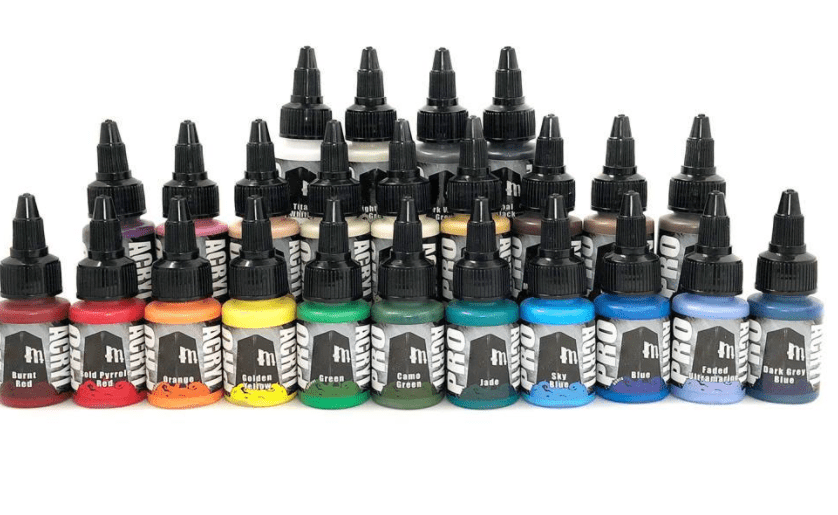 Pro Acryl Paint Base Set is the Best Starting Point!