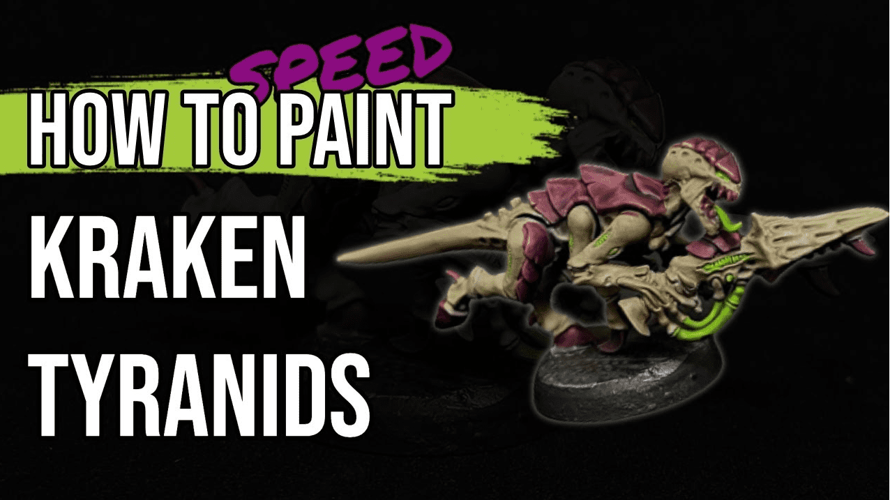 How to Paint Hive Fleet Kraken Fast Hellfire Hobbies Tutorial