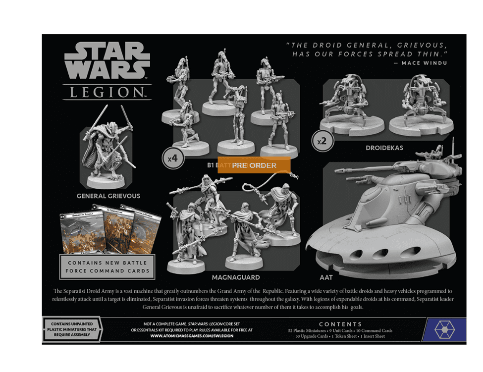 Star Wars Legion Battle Force Rules Updates