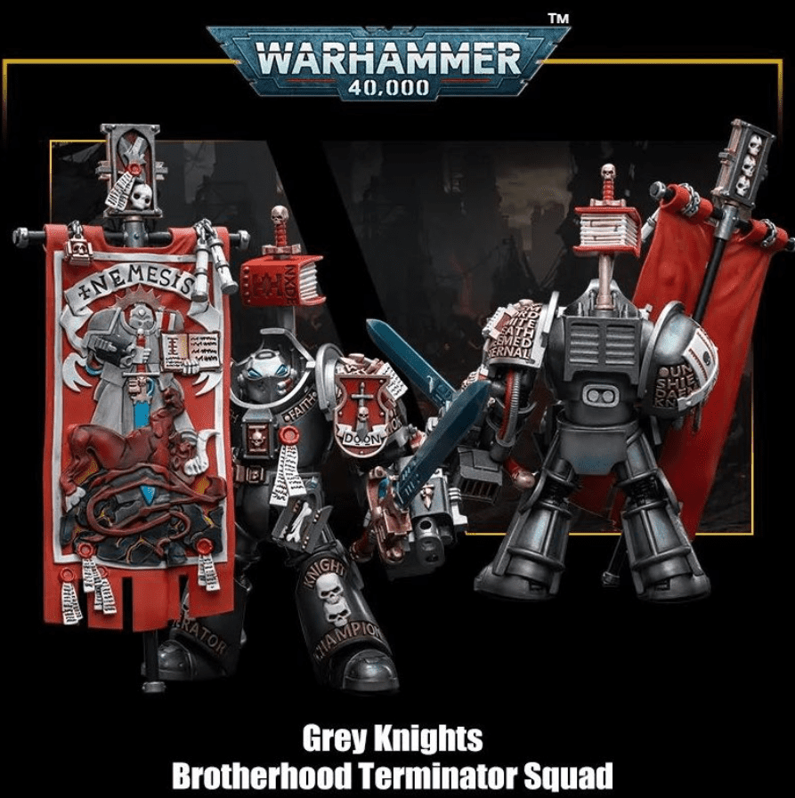 Awesome New Grey Knights JOYTOY Action Figures Revealed!
