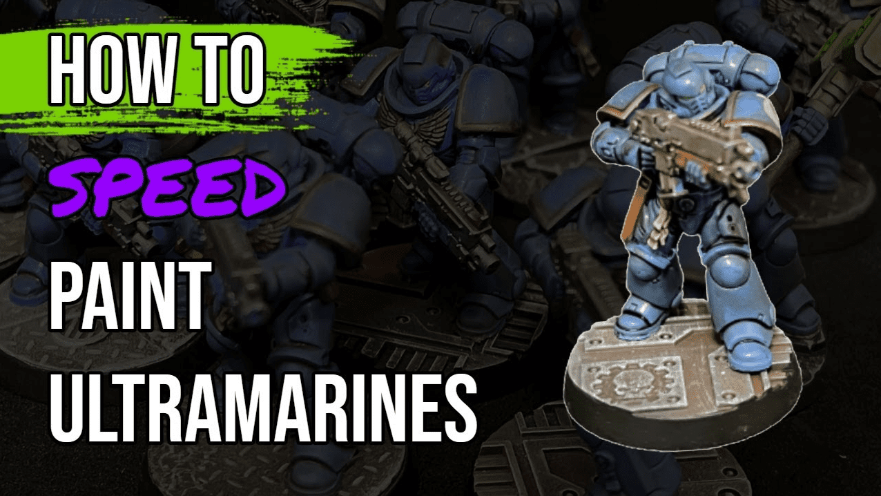 How to Speed Paint Ultramarines Painting Tutorial