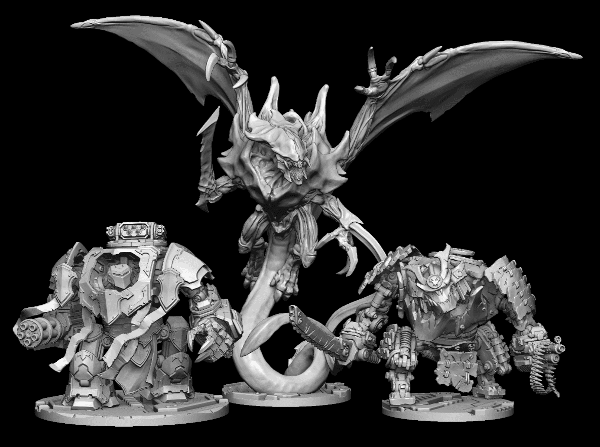 Puppetswar Has New 3d STL Files Orks, Marines, & Nids in NOV!