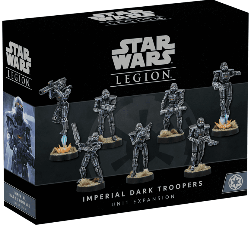 New Star Wars Legion Dark Troopers Rules & Upgrade Cards!