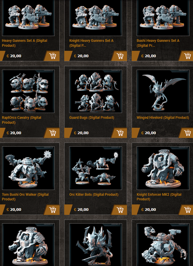 Get a Free Alternative Space Marines STL From Puppetswar