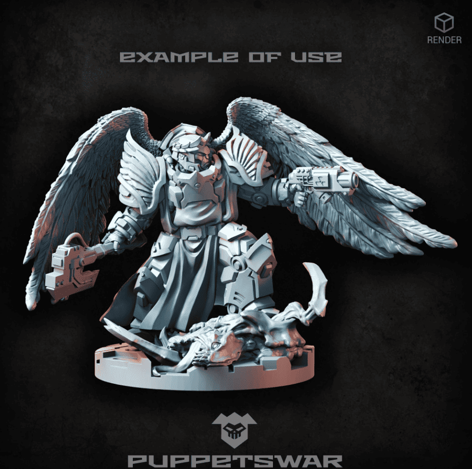 Zealot Helmets from Puppetswar Here to Spice Up Your Space Marines!