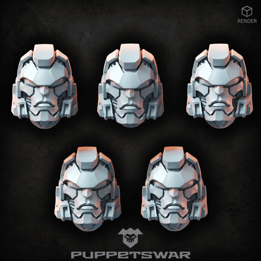 Zealot Helmets from Puppetswar Here to Spice Up Your Space Marines!