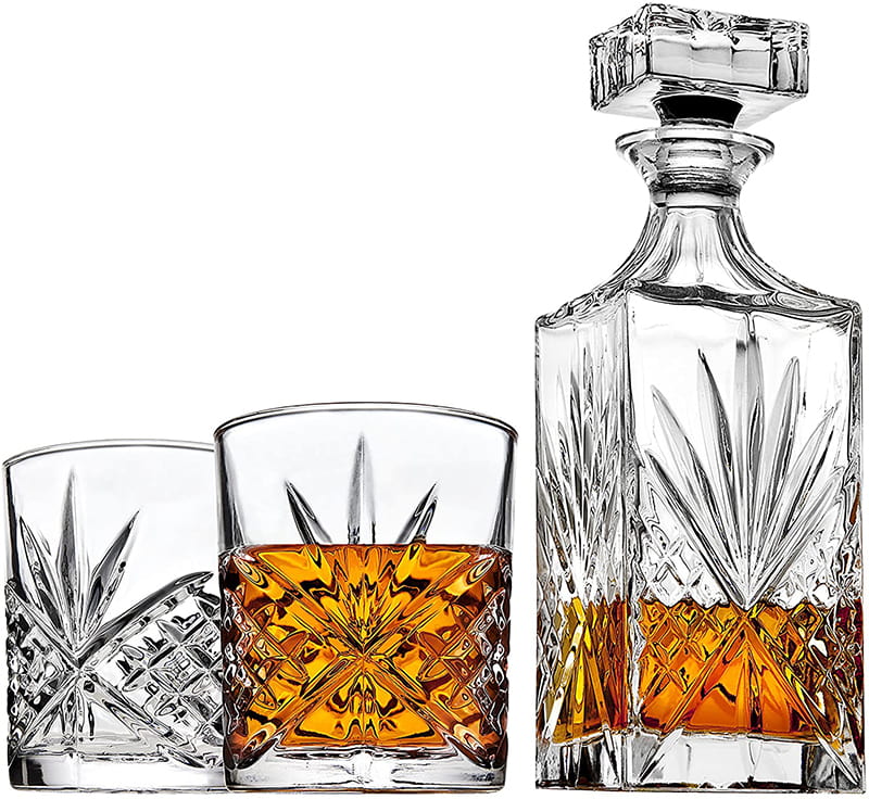 6 Unique Whiskey Decanters {and Why You NEED at Least One!} Spilling