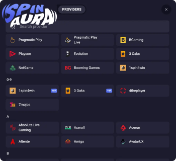 Spin Aura Licensed Casino with Games for Real Money and Promotions