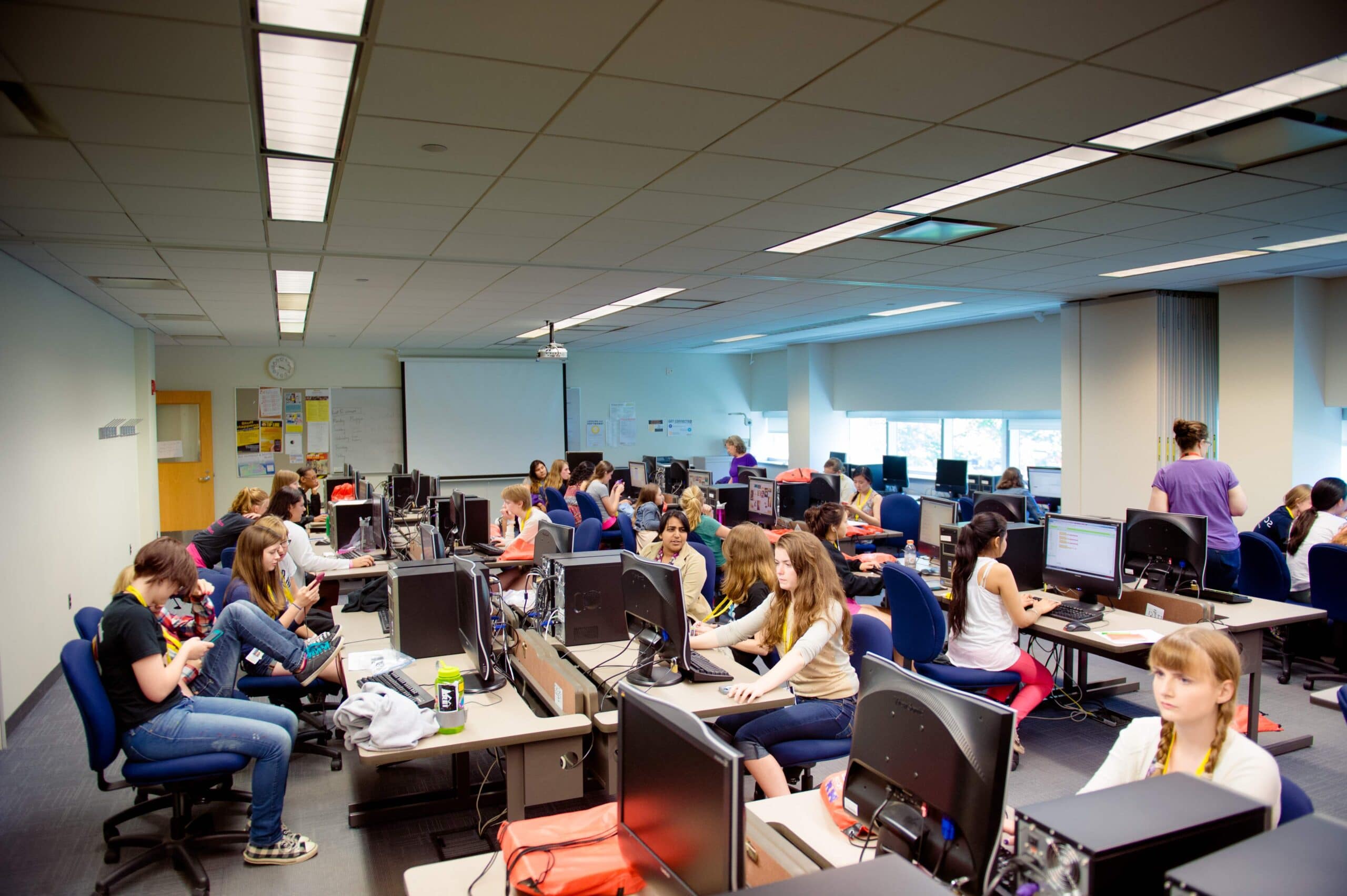 Girls Like to Code (but Not All of them Know It)