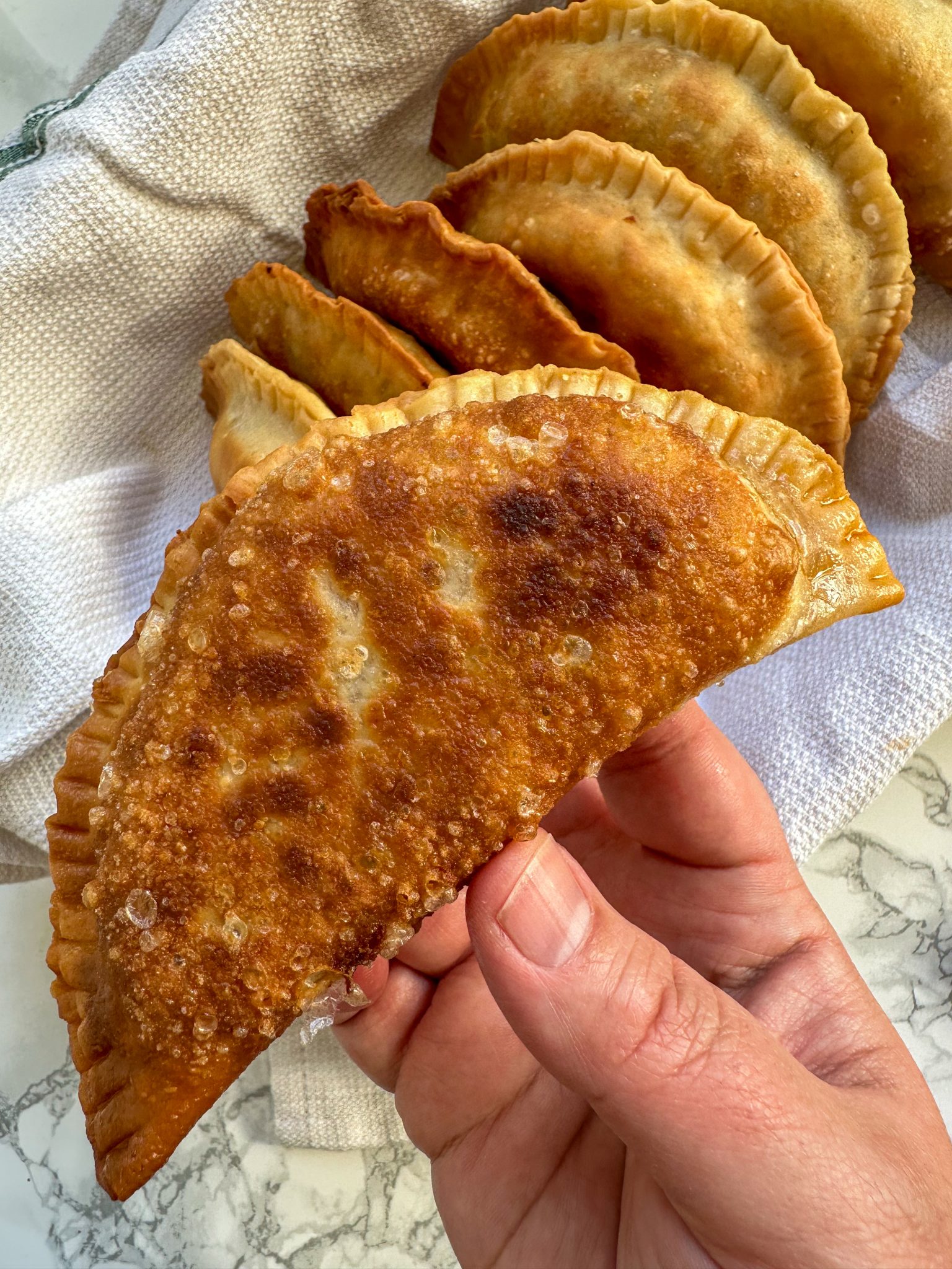 Pork Empanadas (Pastelillos) Ground Pork and Cheese
